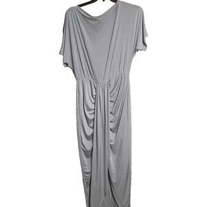 Ella Bella Boutique Maxi Dress XL Grey NWT